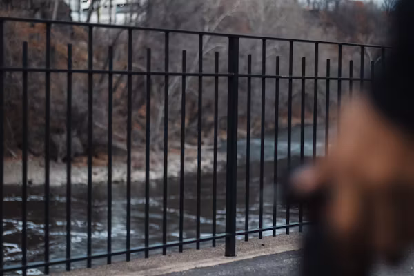 Custom ornamental iron fence Denver