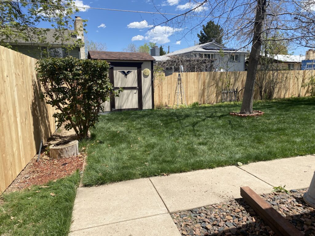 STD 6ft Cedar Dog Ear Privacy Fence